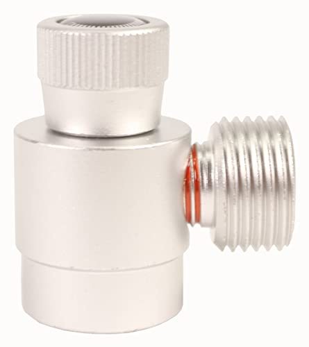 WELDINGER Regulier-Adapter für Schutzgas Einwegflaschen - macht aus Einwegflasche eine Mehrwegflasche
