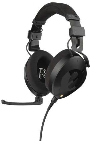 RØDE NTH-100M Casque professionnel pour médias, diffusion, podcasting, création de contenu, streaming, travail à domicile (Noir)