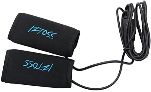 SanSixi Newest 1 Pair Motorcycle Heated Grips USB Electric Hot Bicycle Motorbike Motorcross Handle Handlebar Warmer Removable Grips 2022