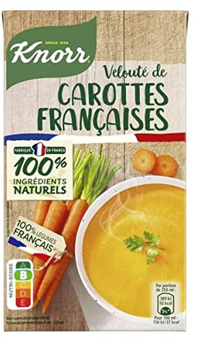 Knorr Soupe Velouté Carottes 1L