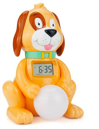 BIGMONAT Despertador Infantil Para Perros,Despertador de Tiempo Especial Para studiantes,Reloj Doméstico Digital Creativo, Alimentado Por Adaptadores De Ca o Baterías