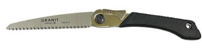 DAHLMANN Klappsäge Handsäge Astsäge GFS01-M 180 mm Klingenlänge by Granit Black Edition
