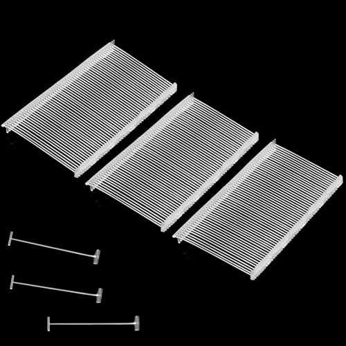 Yesallwas 5000 Pcs 50mm Tagging Gun Barbs Tag Attachments Fasteners Price Label Pins for Tagging Gun (50mm)