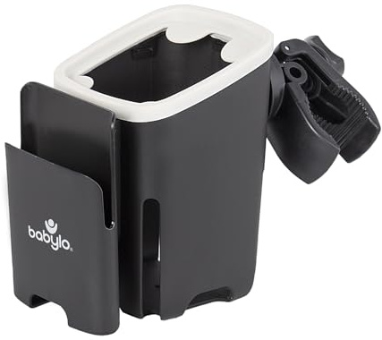 Babylo 2 in 1 Stroller Cup & Phone Holder, Adjustable Drink Holder with phone holder for Baby Stroller