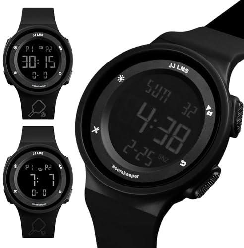 JJ LMS Orologio digitale Scorekeeper per tennis, paddle, pickleball, punteggio