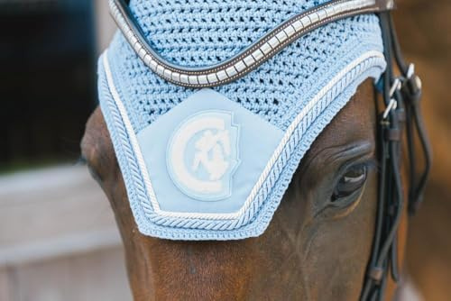 Kentucky - Fliegenhaube Wellington 3D Logo Rope hellblau Full