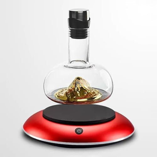 Decanter del Vino, 2025 Decanter di accelerazione Rotante elettrica, aeratore di Vino da 750 ml e Decanter di Vino filtrante, Ricaricabile, per l'uso in Molti scenari
