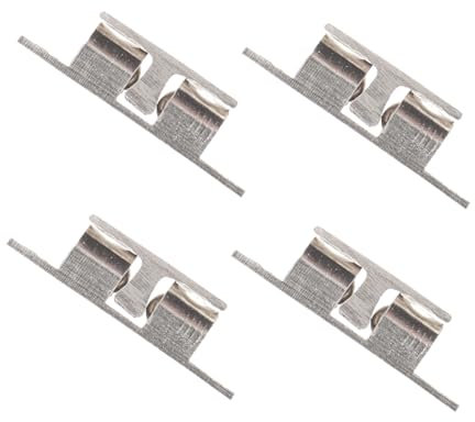 EXHUMKY 4pièces Loquet à Bille Laiton Pour Porte Armoire Fermeture à Tension Quincaillerie Pour Meubles Avec Vis Montage Angles Multiples