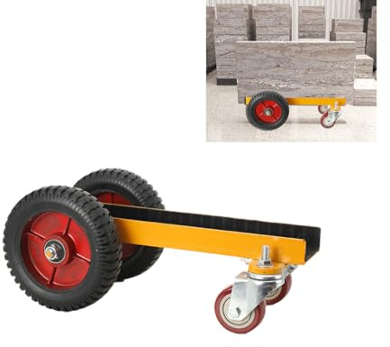 Transferwagen 500kg 4-Räder mit Bremse für Glas & Sperrholz | Industrie-Transferwagen 500kg, mit Bremse, für Glas/Sperrholz.
