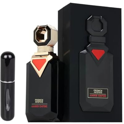 Amber Empire Extrait de Parfum 100ml inklusive nachfüllbarem 5-ml-Zerstäuber, langanhaltender Duft