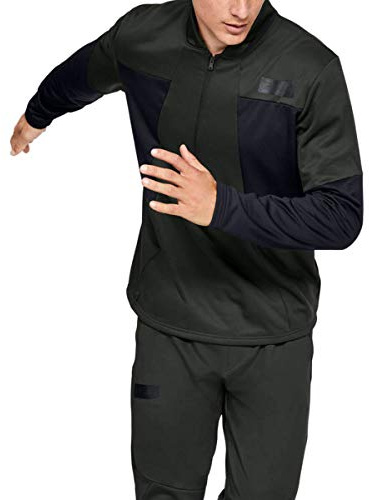 Under Armour Gametime fleecetröja för män 1/2 blixtlås svettabsorberande tröja