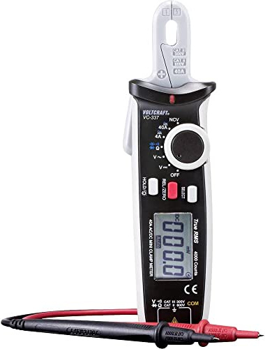 VOLTCRAFT VC-337 Stromzange digital CAT III 300 V, CAT II 600 V Anzeige (Counts): 4000
