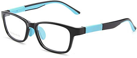 GEMSeven Occhiali Da Vista Per Bambini Con Montatura In Silicone Leggero Anti-blu Per Bambini