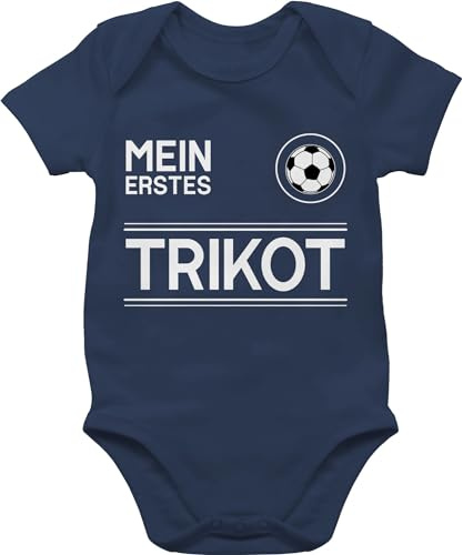Shirtracer - Baby Body Kurzarm - 2026 Fussball WM Fanartikel - Mein erstes Trikot - weiß