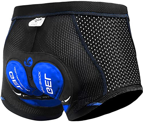 X-Tiger Cykelunderbyxor för män med 5D sittdyna cykel MTB underkläder Pro Bike Boxer storlek korta byxor