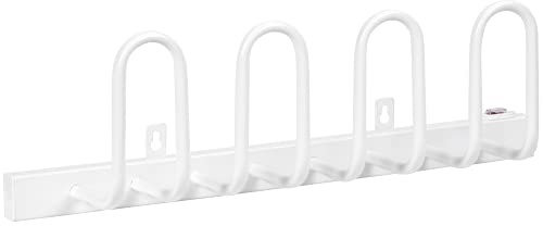 HOMCOM 2 Pairs Electric Shoe Dryer, Wall Mounted Shoe Warmers with Constant Temperature for Boots, Leather Shoes, Socks, White