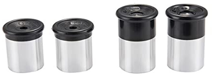 JUIYU Teleskop-Zubehör-Set 4PCS/Set Astroteleskop Zubehör H20mm H12.5mm H6mm SR 4mm 0.96 Zoll 24.5mm Okular Teleskop-Kamera