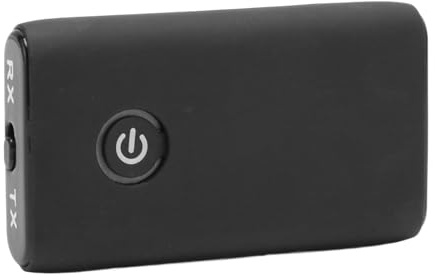 Bluetooth 5.0-Sender-Empfänger Multifunktionaler 2-in-1-HiFi-Stereo-Sound-Wireless-Adapter mit Geringer Latenz und 3 5-mm-AUX-Cinch-Buchse für TV CD Heimkino