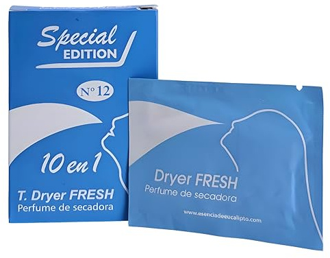 Lingettes pour sèche-linge bleu ciel