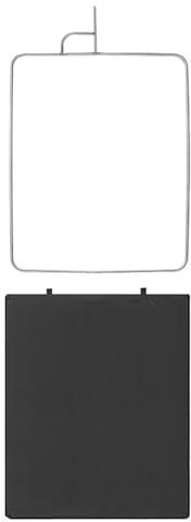 Dickly Licht Modifikator Fotografie Hintergründe Metall Rahmen Foto Licht Flash Diffusor Vielseitig, 76x91cm Hintergrund