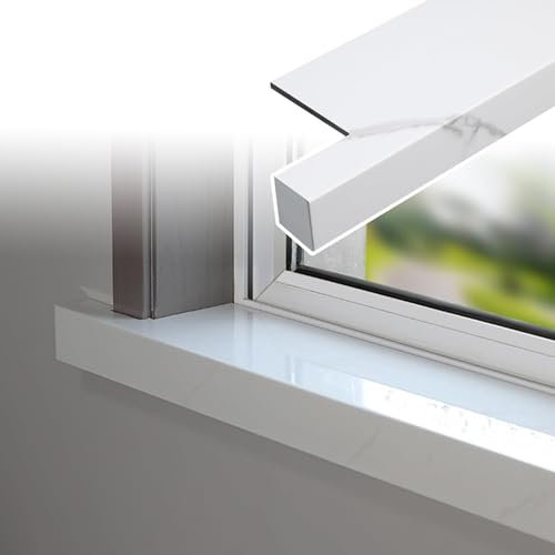 White Acrylic Window Sill Cover Protector for Windowsill 31.5 70.9 Long Decorative Board for Bedroom and Kitchen 39.3x13.8