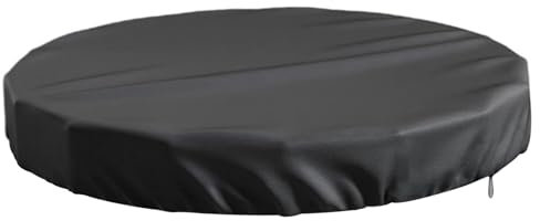 Above Ground Pool Cover, Waterproof Dustproof Sunproof 12ft Round Pool Cover Protector with Drawstring and Accessories