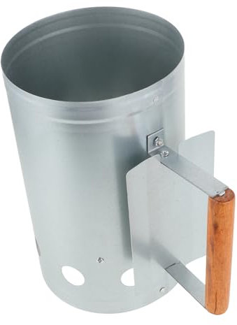 Abaodam Charcoal Portable Grill Chimney Starter Stainless Steel Construction for Quick Start Bbq