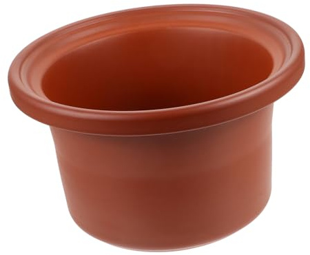iplusmile Insert Pour Mijoteuse 4,5 l En Céramique, Revêtement De Cuisson Résistant Haute Température, Compatible Mijoteuse, Usage Cuisson Maison Sain