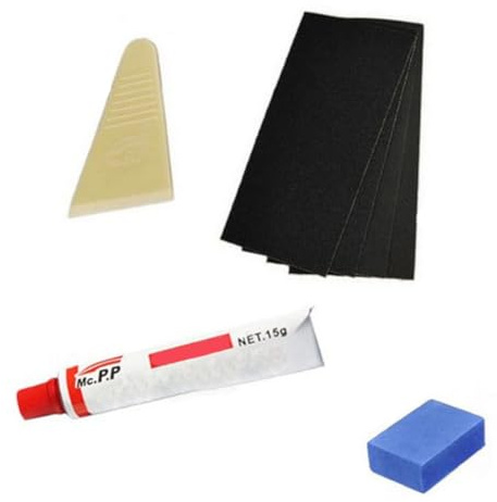 Pineeseatile Kit de retouche de voiture, kits remplissage mastic carrosserie, kits peinture réparation bosses peinture voiture pour retouches pour un usage quotidien