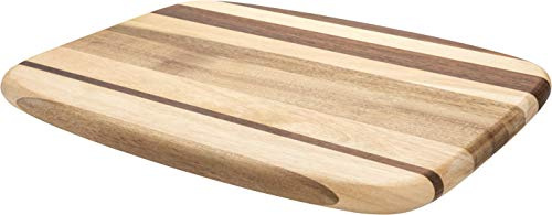 Rockingham Forge Premium Multi Wood Chopping Board 35x28x2cm – End Grain Cutting Board for Kitchen, Cooking & Serving Cheese, Bread & Charcuterie – Durable Acacia & Rubberwood Chopping Block