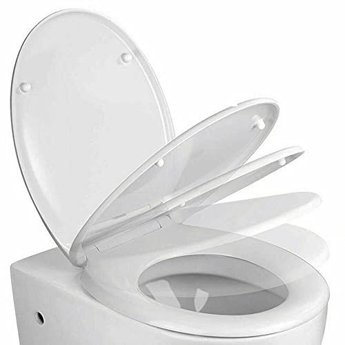 PHILIPS Motorola Siège de Toilette pour Chambre d'enfant avec Fermeture amortie Blanc Duroplast