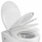 PHILIPS Abattant WC à Fermeture amortie Blanc, Duroplast