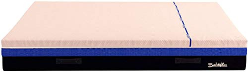 Baldiflex Materasso Matrimoniale a Molle e Memory Hybrid Bros misura 160x190 cm H25 cm