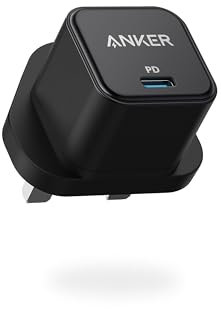 USB C Plug, Anker 20W USB C Charger - Fast Charging PowerPort III Cube Charger, Compatible with iPhone 16/16 Plus/16 Pro/16 Pro Max, 15/14/13/12 Series, Galaxy, iPad (Cable Not Included)