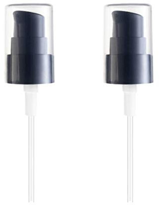 MORICHS 2 Ersatz-Presspumpen für L'Oreal Paris True Match Supermischbar - Schwarz - Rund - Pumpe - Foundation-Makeup - Kunststoff - 1 Stück