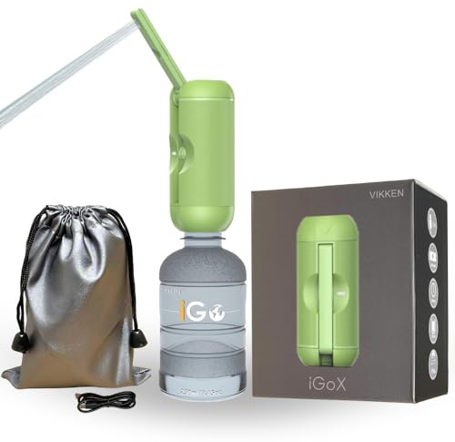 VIKKEN® 250 ml iGo X bärbar resebidé USB-typ C elektrisk uppladdningsbar mobil handhållen vattenspruta personlig hygien självvård för kvinnor och män