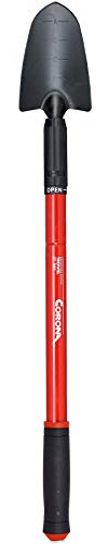 Corona Tools Extendable Handle Trowel for Raised Garden Beds – Adjustable 18–32 Telescoping Garden Trowel