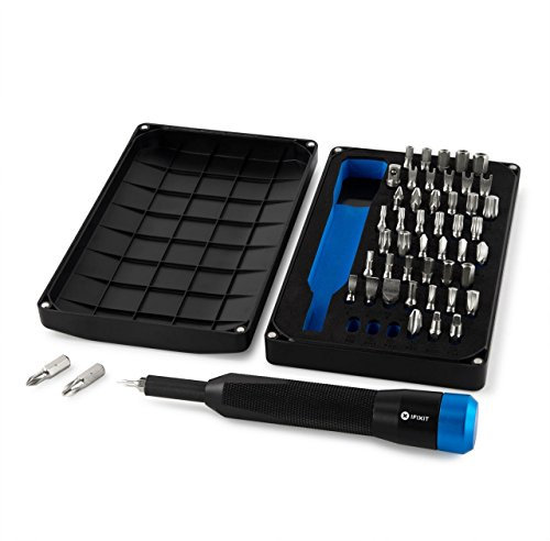 iFixit Mahi Driver Kit – (1/4) Bit-Set für Heimwerker, Handwerker, IT-Techniker, PC, Werkstatt, Spielkonsole, Auto, Kamera