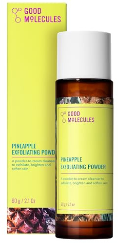Good Molecules Pineapple Exfoliating Powder, Face Exfoliator, 60 g