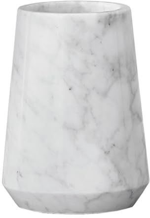 Kleine Wolke Zahnputzbecher Carrara Weiß