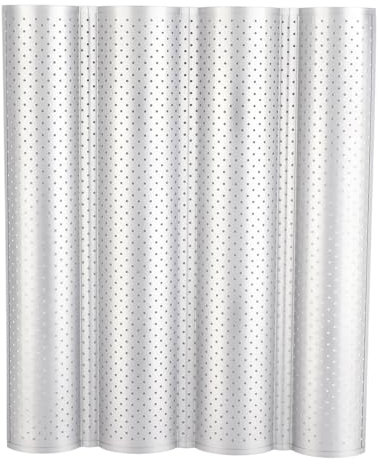 BROLEO Moule à Baguette Poêle à Poinçonner pour Vague Multigrooves Waves Multi Slot Épaissi Support à Pain Accessoire Outil Antiadhésif pour la Fabrication de Plateaux pour Baguettes