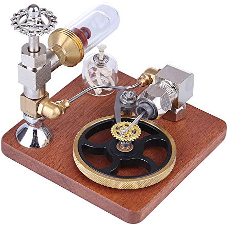 Stirling Motor Modell, Freie Kolben Einstellbare Geschwindigkeit Externe Verbrennungsmotor Dampfmaschine Wissenschaftliche Und Pädagogische Ausrüstung, Kann Für Geburtstagsgeschenke Verwendet Werden