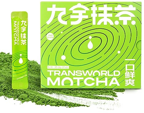 Authentic Ceremonial Matcha USDA Organic Premium Matcha Green Tea Powder for Drinking and Latte 100% Pure No Additives 21 sticks