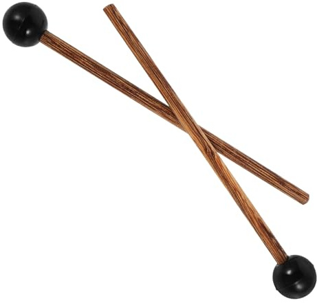 LIGIGWASH 2 Stück Kinder Drumsticks mit Komfortablem Griff und Vielseitiger Anwendung für Schlagzeug und Steel Tongue Drum im Schul und Heimgebrauch