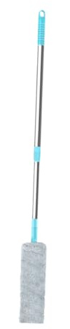 HONITANO Cepillo para Telarañas Extensible y Plumero para Limpieza De Polvo, Juego con Mango Antideslizante, Herramienta Multiusos para Muebles y Espacios Estrechos, Adecuado para Hogar y Exteriores