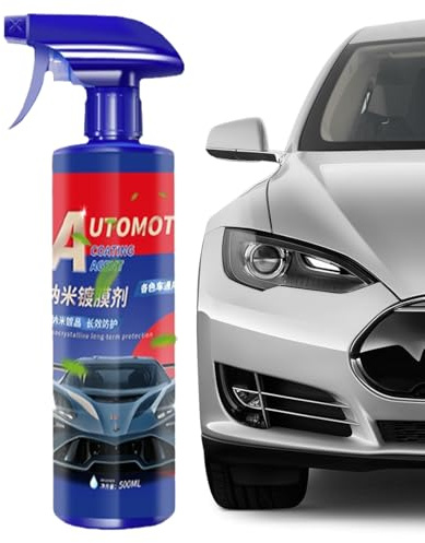 Vhjlfig Spray Di Rivestimento Auto Per Splendere | 500 ml Ad Azione Rapida Idrofobico Forniture Al Dettaglio Automotive | Agente di Rivestimento Spray per Veicoli,per SUV Camping car Camion Auto