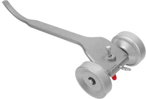 NUOBESTY Giuntatrice per Mattoni per Muratura Rullo per Applicazione Uniforme della Malta, Strumento Manuale Resistente per Pulizia Giunti Pareti in Muratura e Cartongesso, Attrezzo