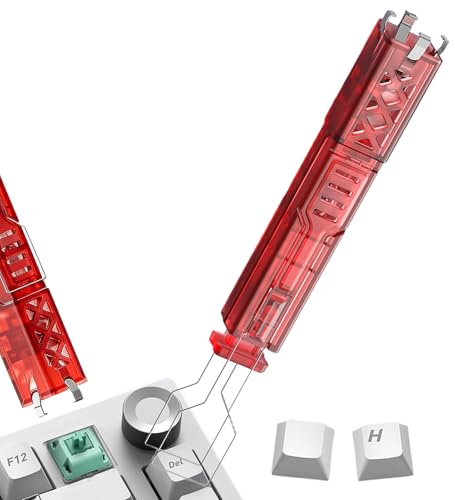 Opilroyn Keyboard Key Remover 2-in-1 Rutschfester Tastenkappenentferner