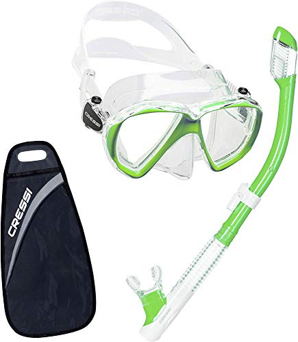 Cressi Set Ranger & TAO Dry Clear/Dark Blue
