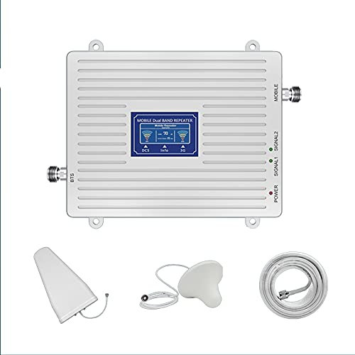 GUOZ gsm 3G 4G Teléfono Celular Booster Amplificador de señal móvil LTE Repetidor Celular gsm DCS WCDMA 900 1800 2100 Conjunto de Antena